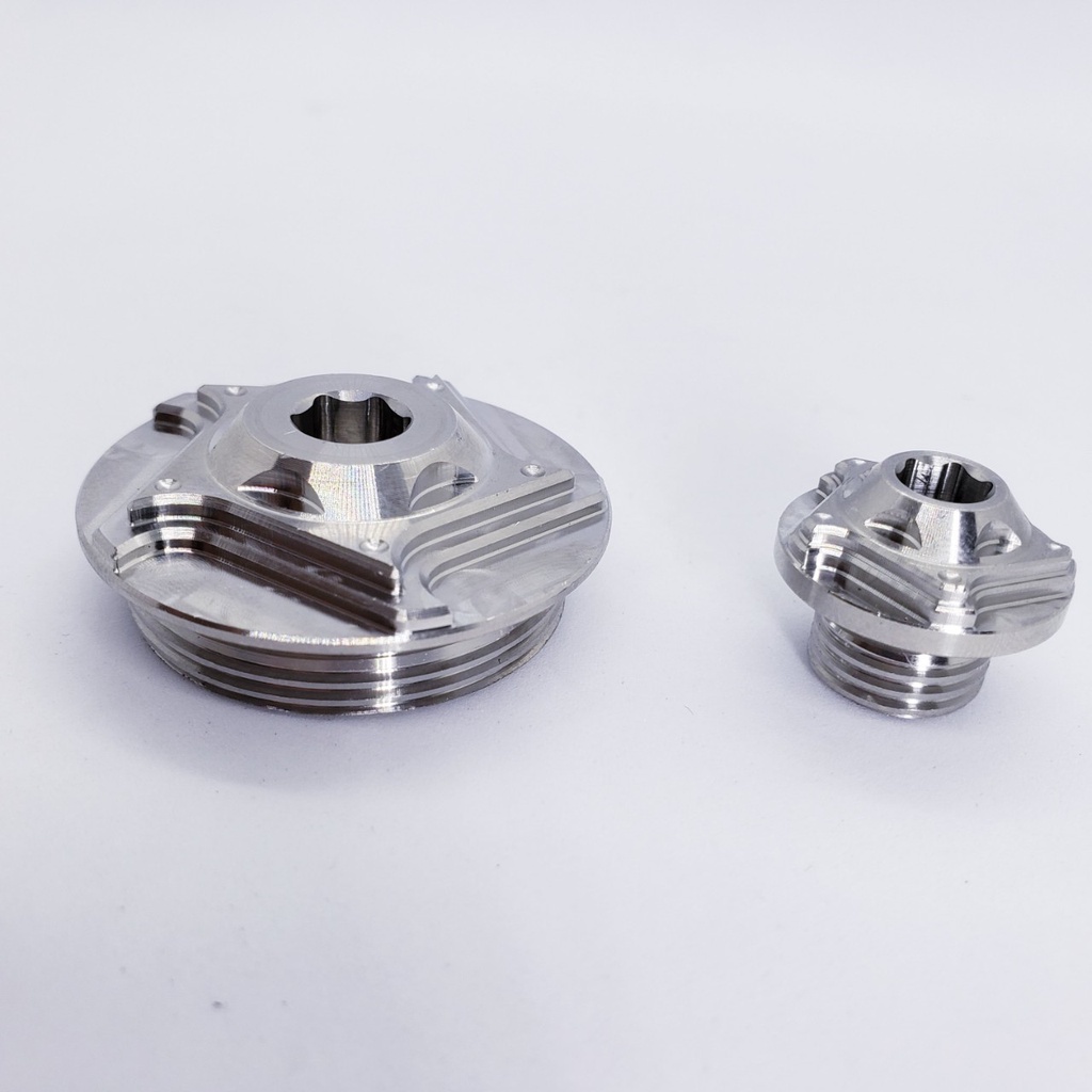 Ốc mâm lửa salaya inox 304 phay xéo cao cấp gắn xe máy wave sirius exciter winner sonic dream và dòng xe khác