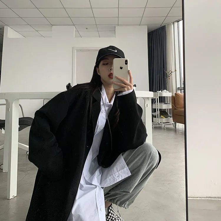 Phụ Nữ Mùa Thu Mới Khí Chất Phù Hợp Với Áo Khoác Phong Cách Hàn Quốc Thời Trang Mỏng Áo Khoác