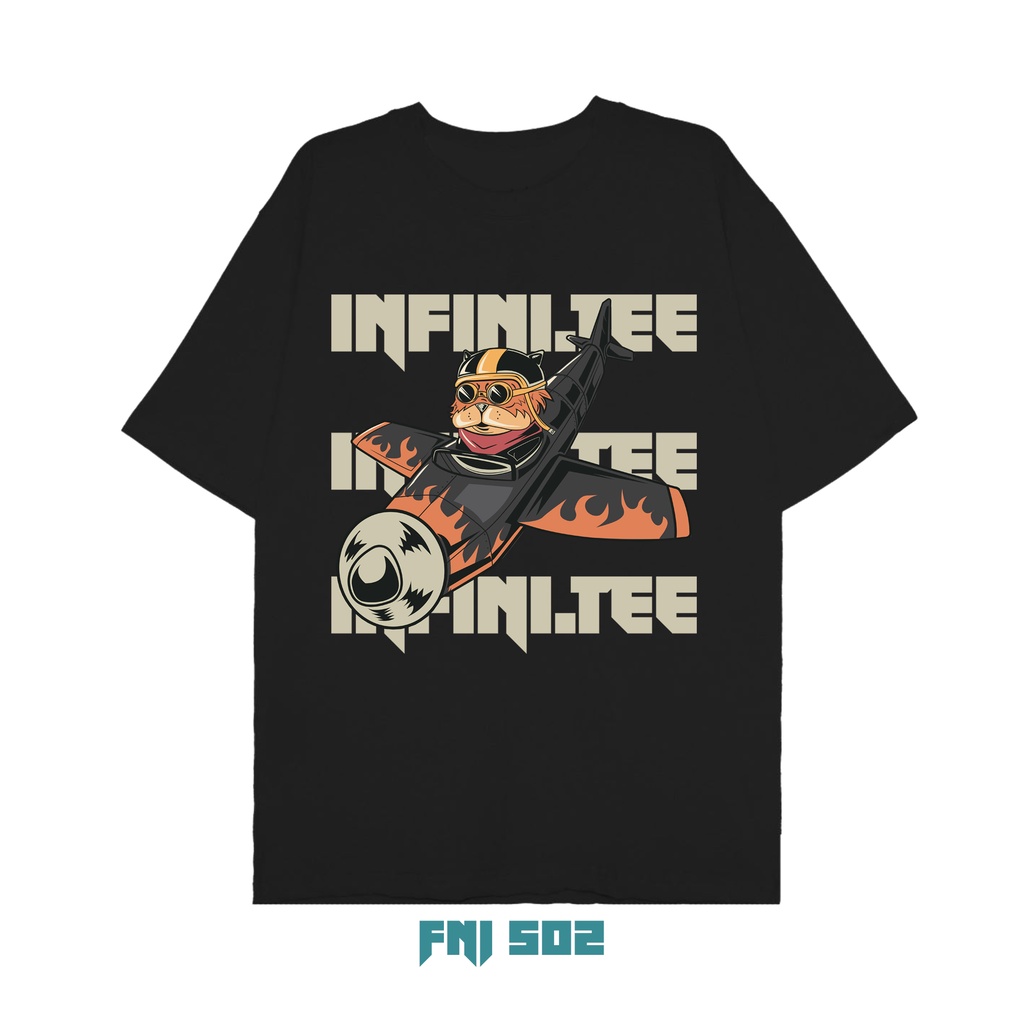 Áo thun INFINITEE Fni0502, Thun 100% Cotton - form rộng Unisex.