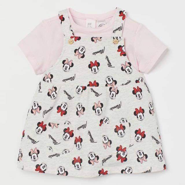 Sét yếm Mickey HM bé gái