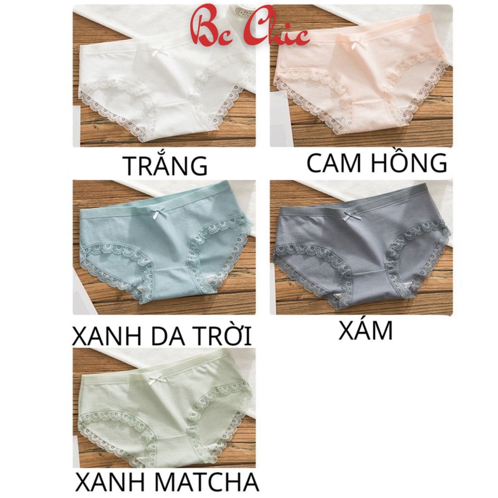 Quần Lót Nữ Cotton kháng khuẩn thoáng mát nữ tôn dáng xuất Nhật mẫu Q 121 BC_CHIC LINGERIE