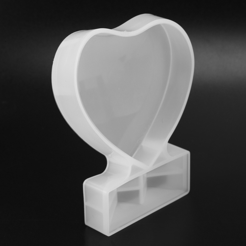 Khuôn Silicone Làm Khung Ảnh Hình Trái Tim DIY