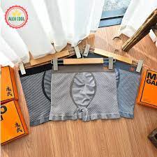 Hộp 3 Quần sịp quần lót nam H co giãn 4 chiều cao cấp alex cool 50-80kg