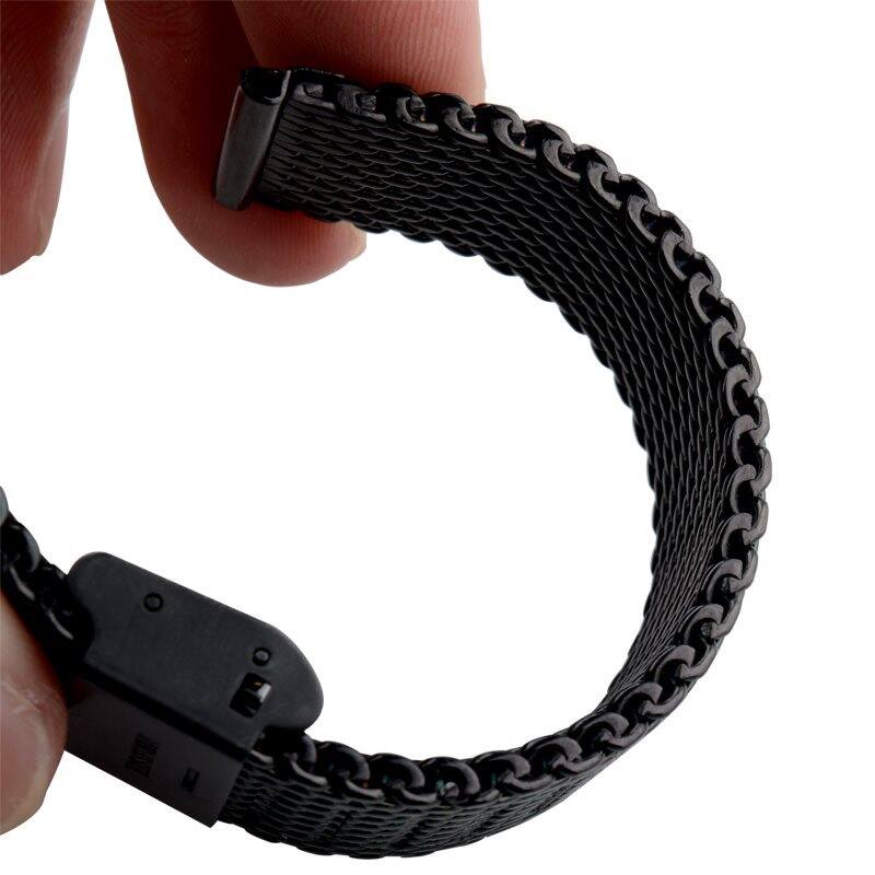 Dây Đeo Đồng Hồ Bằng Thép Không Gỉ 1.0mm Dày 3mm 18Mm 20mm 22mm 24mm