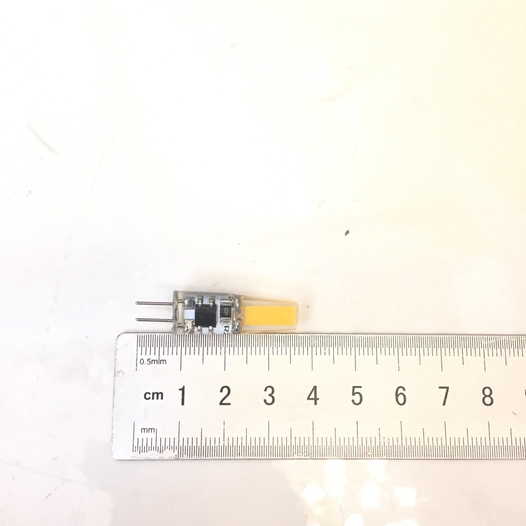 BÓNG LED CHÂN GHIM G4 COB ÁNH SÁNG VÀNG RB LIGHTING