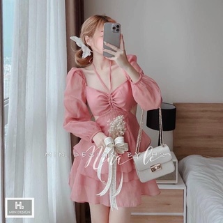 ĐẦM XOÈ KHOÉT EO LƯNG