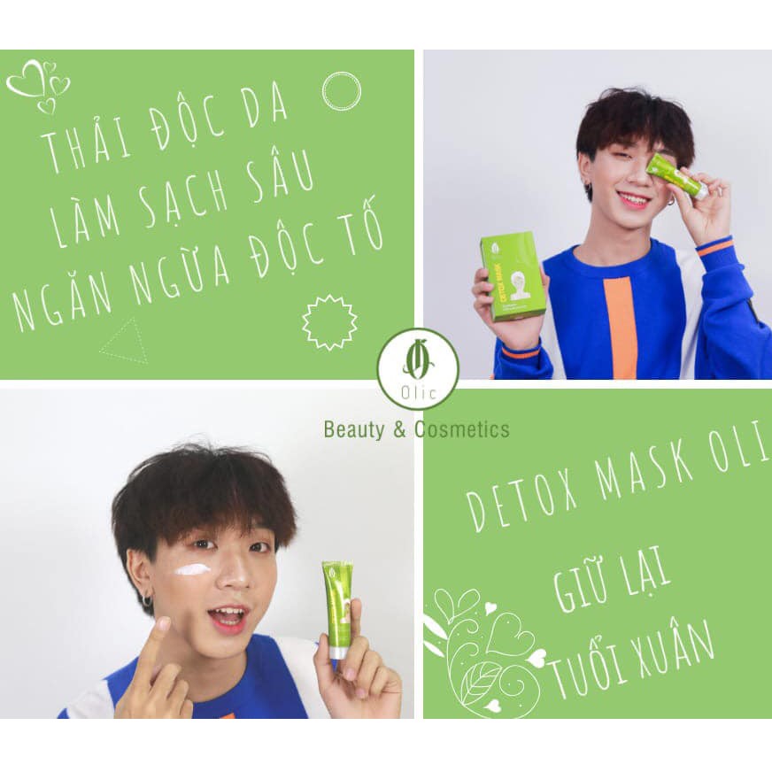 DETOX MASK OLIC - MẶT NẠ THẢI ĐỘC OLIC