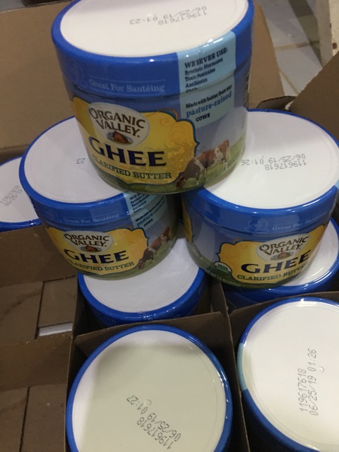 Bơ ghee hữu cơ Organic Valley 212g(10/2021)