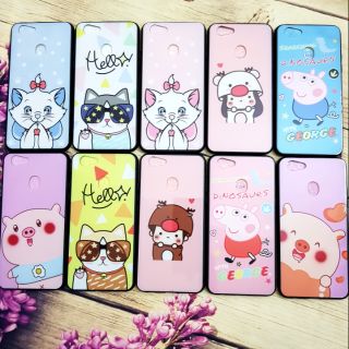 Ốp lưng Oppo F5 viền dẻo lưng bóng hình 6D cực đẹp