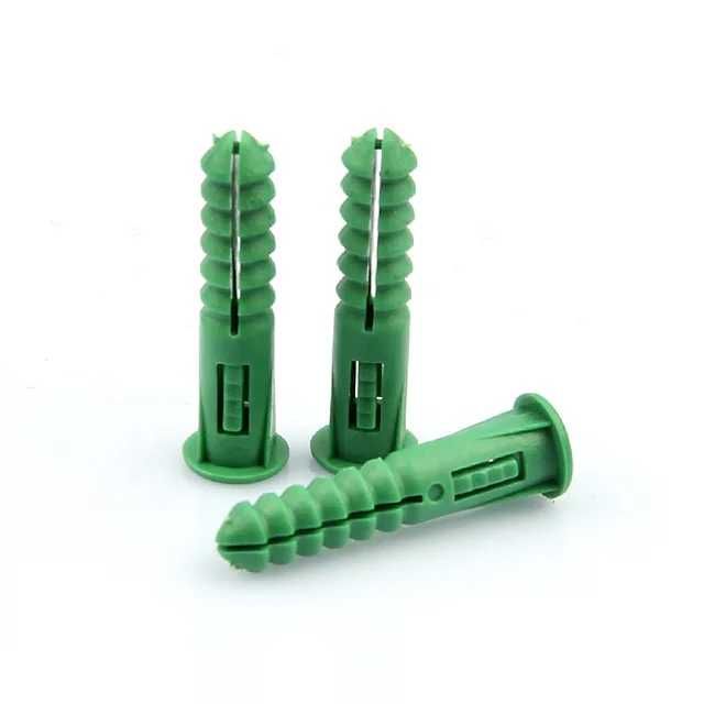 200 tắc kê nhựa kiểu Pháp. đường kính 6mm sử dụng mũi khoan 6mm và vít 5mm.