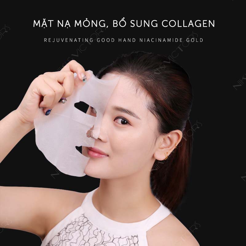 Mặt Nạ Nicotinamide Axit Hyaluronic Tinh Chất Dưỡng Da Cấp Nước -Mặt Nạ Dưỡng Da Collagen