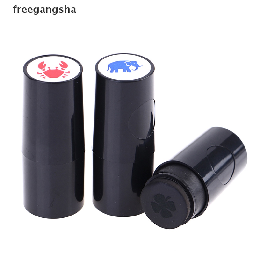 [FREG] 1Pcs Golf Ball Stamper Stamp Marker Various Patterns Quick Drying Long Lasting FDH