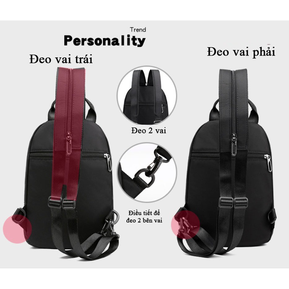 Balo Nam Cao Cấp, Ba Lô Nam Kết Hợp Túi Đeo Chéo,Vải Oxford Chống Nhăn, Chống Thấm Nước, Phong Cách Thời Trang Châu Âu | BigBuy360 - bigbuy360.vn