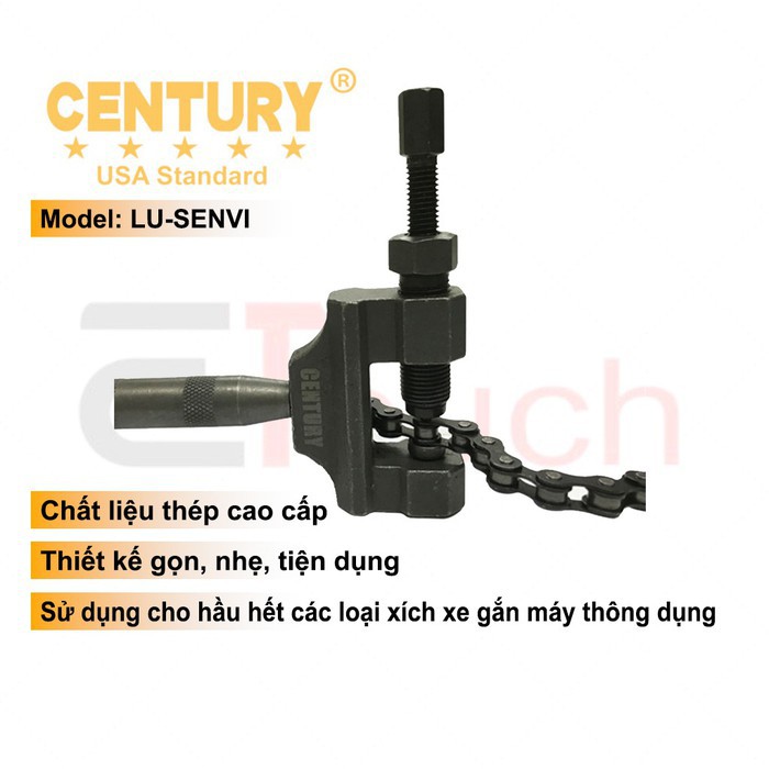 Cảo Tháo Mắt Sên Vỉ Xe Gắn Máy CAO CẤP Century