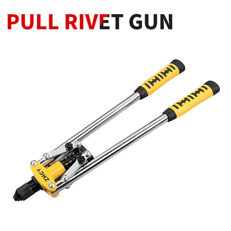 Kìm rút rive, đinh tán nhôm, inox với nhiều kích cở rive khác nhau từ 3mm - 4,8mm