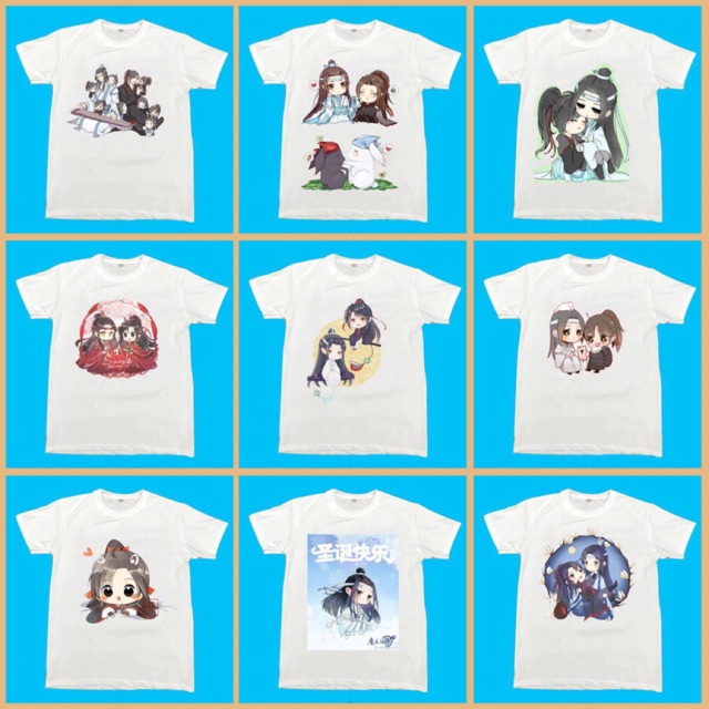 Áo ma đạo tổ sư bán sẵn , áo anime đặt in hình theo yêu cầu