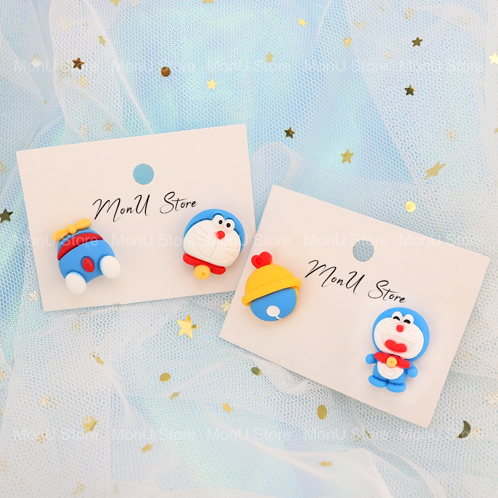 Cặp bông tai DORAEMON DOREMON dễ thương cute MON0263 TooYoo