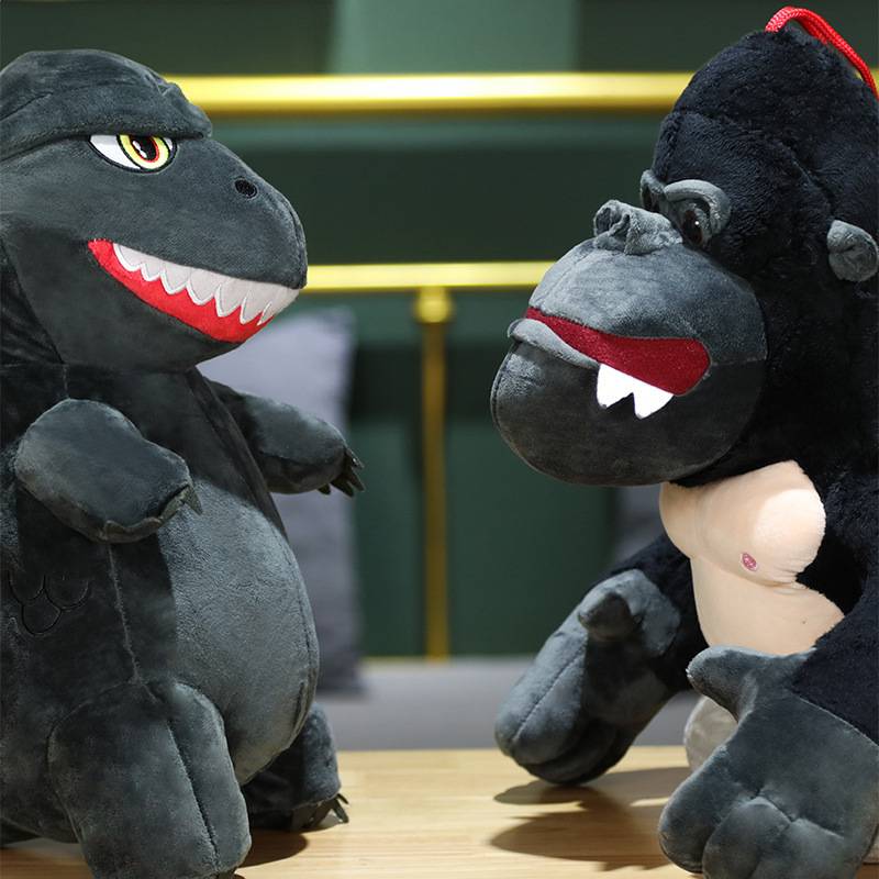 Thú nhồi bông hình Godzilla King Kong dễ thương