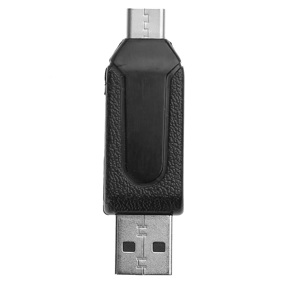 Đầu Đọc Thẻ Nhớ Tốc Độ Cao 480mbps Otg Usb2.0 Type-C Dành Cho Sd Tf