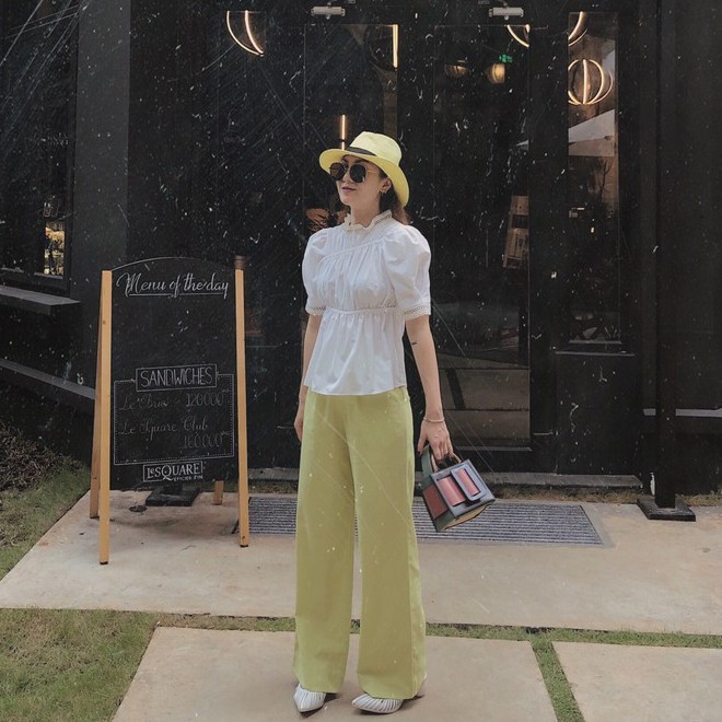 [Mã LT50 giảm 50k đơn 250k] Quần linen suông xanh bơ SY STORE