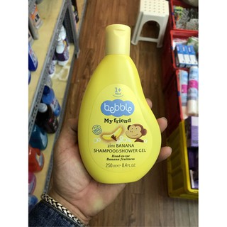 Sữa tắm gội cho bé không chứa Alcohol và Paraben- Bebble (250ml)