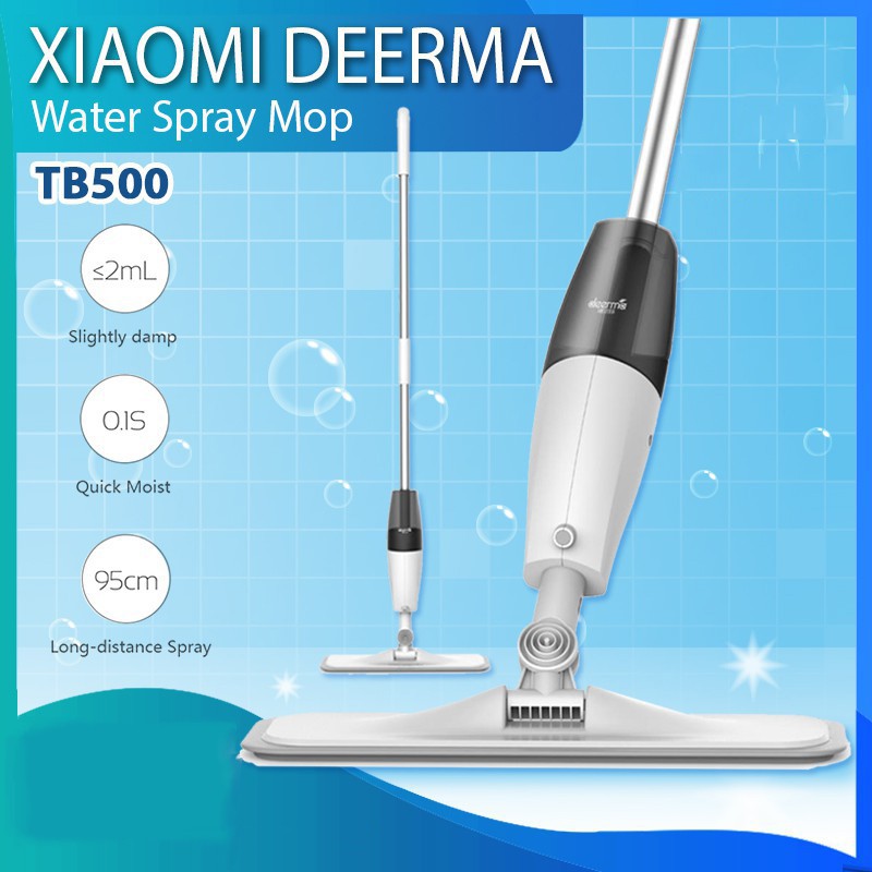 Cây lau nhà hơi nước 2 trong 1 tiện lợi Deerma TB500