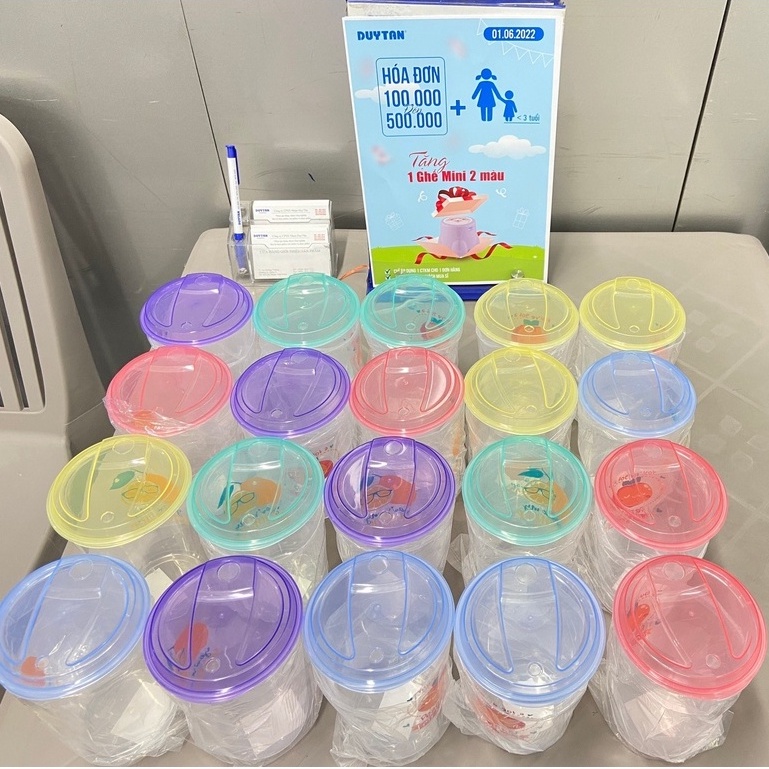 combo 5 ly trong 600ml, 800ml duy tân