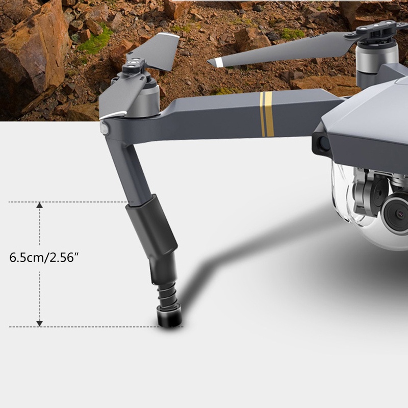 1 Bộ Chân Đáp Mềm Mở Rộng Cho DJI Mavic Pro Platinum