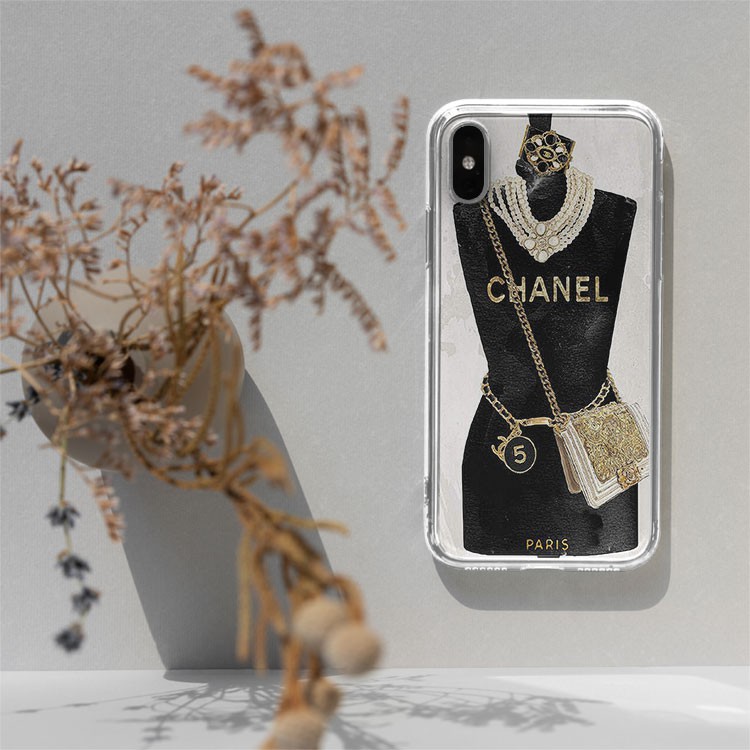 Ốp Iphone Chanel  màu hồng dịu dàng Cho các dòng Iphone từ 5 đến 12 pro max CHAPOD00083