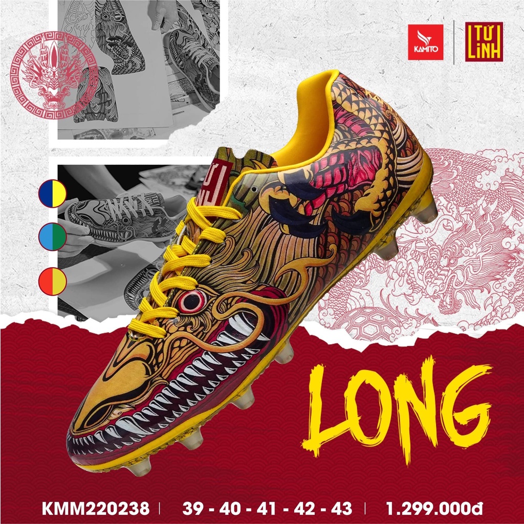 Giày đá bóng KAMITO TỨ LINH ( LONG )