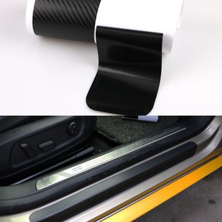 Decal Nep chân 3D carbon bảo vệ xe ô tô