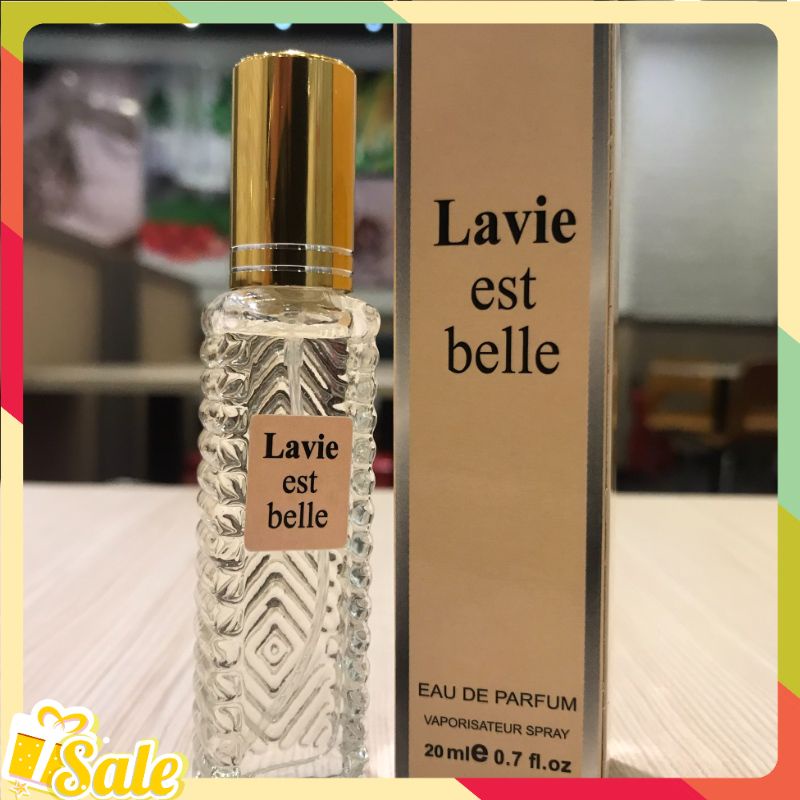 Nước Hoa mini Iancome La Vie 20ml 6D - Nước Hoa Nữ Mùi Ngọt, Quyến Rũ, Lưu Hương 12h Cực Thơm