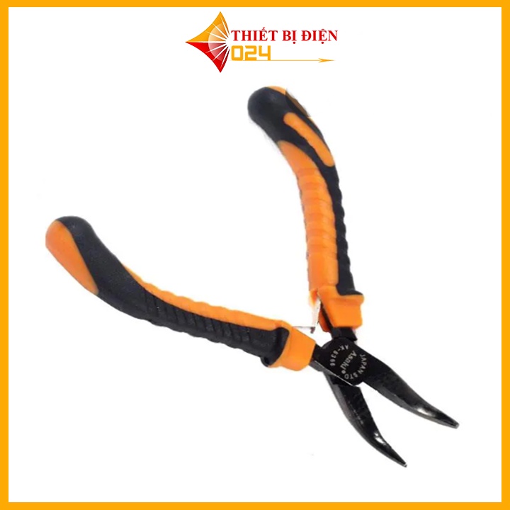 Kìm Nhọn Cong Asaki Ak-8366