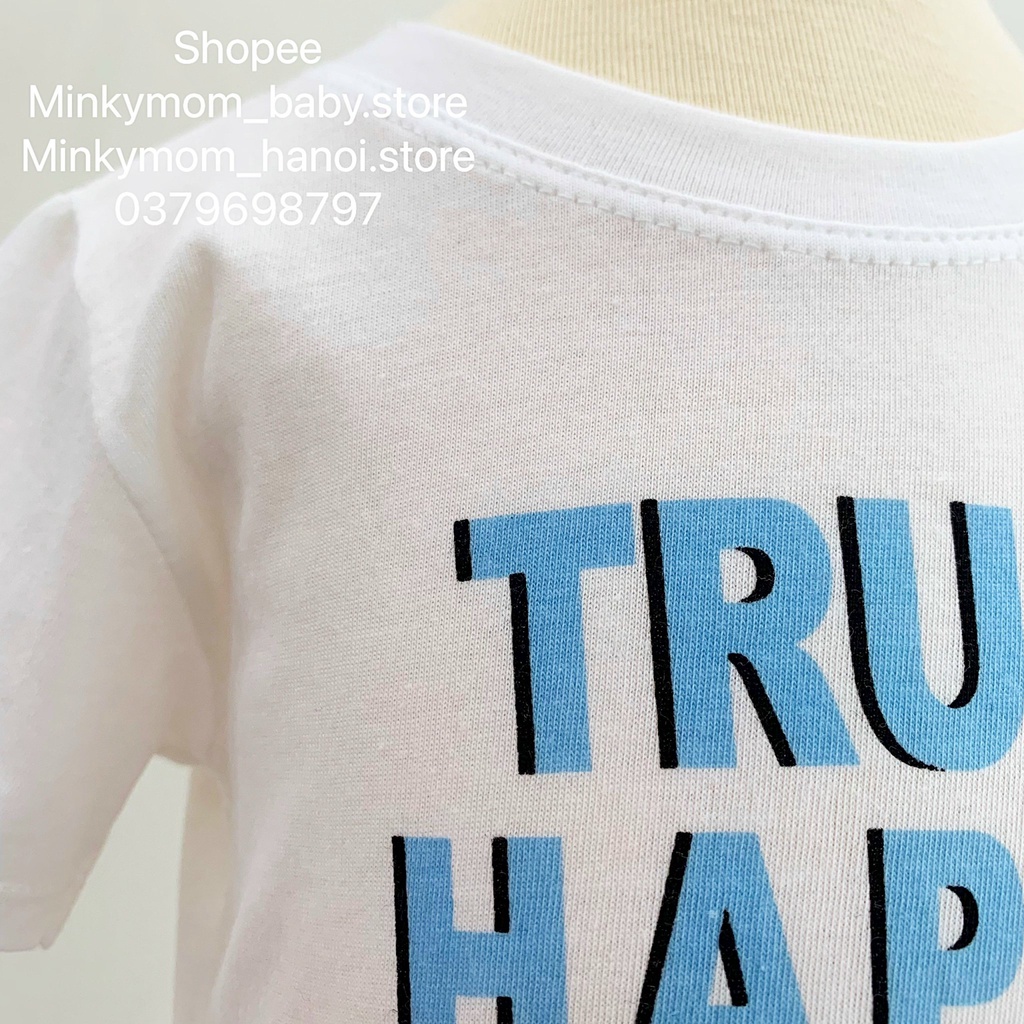 Áo ba lỗ áo phông cộc tay cho bé vải cotton hàng minkymom bao chất vải rất mềm co giãn 4 chiều thấm hút mồ hôi tuyệt đối