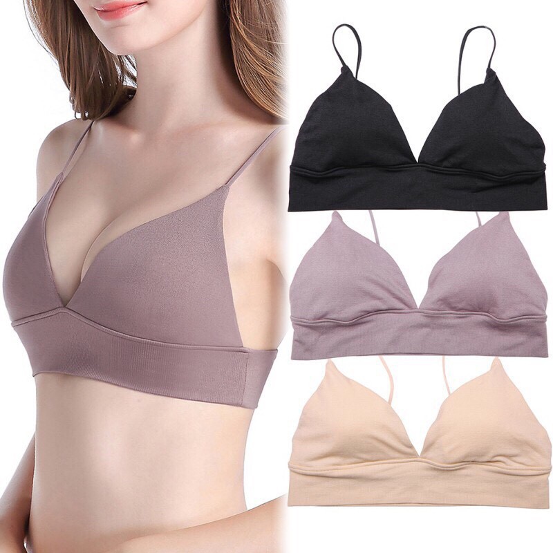 Áo Lót Thun Cotton Trơn Không Gọng Mặc Được Sau Sinh 8886 | BigBuy360 - bigbuy360.vn