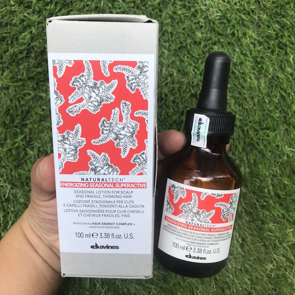 Tinh chất chống rụng  Davines Energizing Seasonal Superactive 100ml