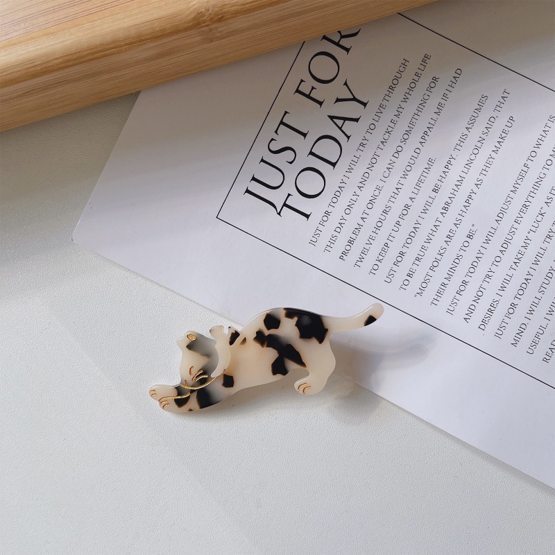 Kẹp Tóc Mái Mặt Hình Mèo Hoạt Hình Dễ Thương