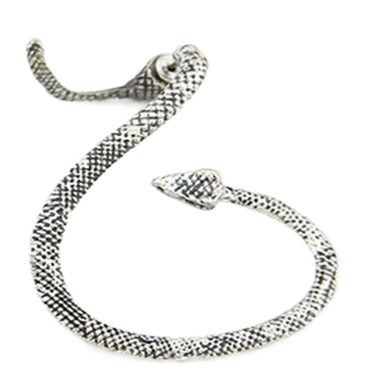 Khuyên vành tai hình rắn phong cách gothic cá tính độc đáo