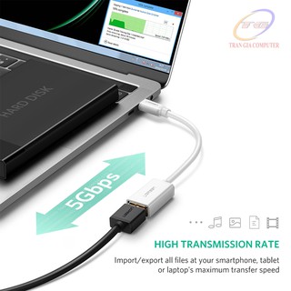 Cáp OTG USB Type C to USB 3.0 Ugreen 30702