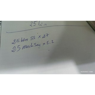 combo 25 bơm ss+ 25 mạch sạc 18650