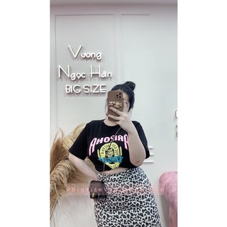 SET ÁO THUN + CHÂN VÁY BEO DÀI BIGSIZE