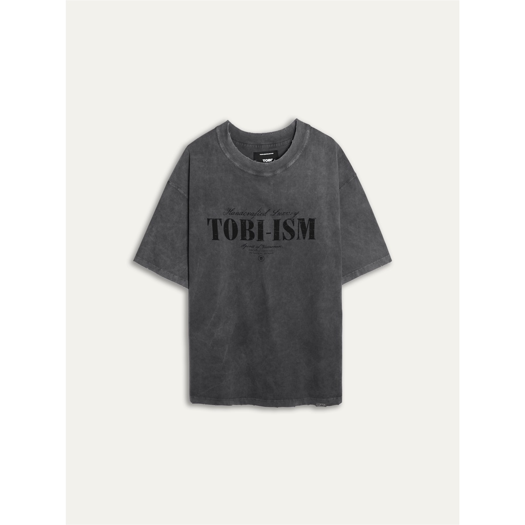 Áo thun tay lỡ TOBI-ism vải Cotton | BigBuy360 - bigbuy360.vn