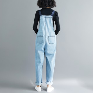 [ORDER] Quần yếm jeans bigsize cá tính