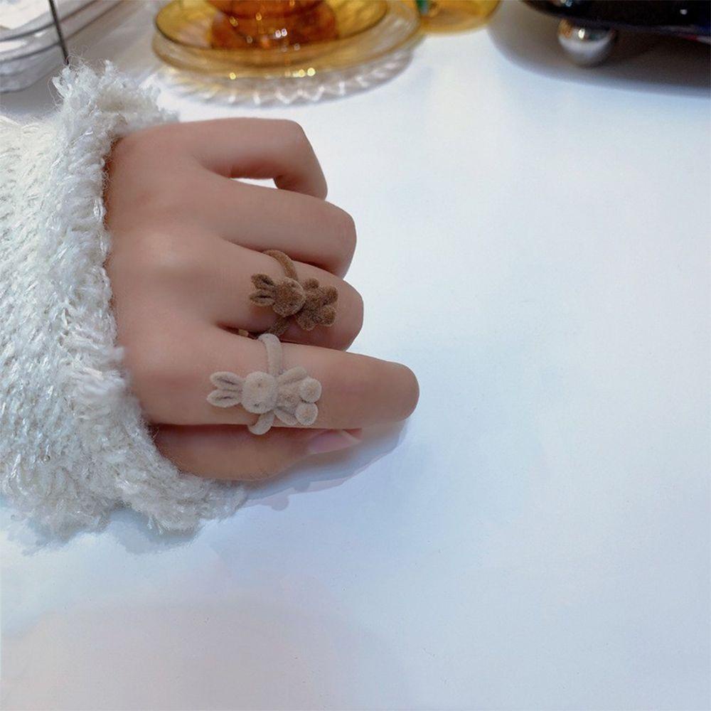 BSUNS Nhẫn Hình Thỏ Dễ Thương Có Thể Điều Chỉnh Phong Cách Vintage