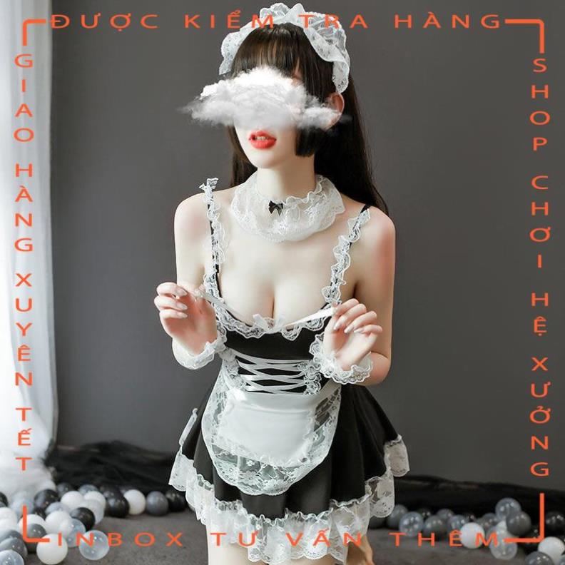 Đồ ngủ cosplay sexy cô nàng hầu gái dễ thương gợi cảm 437  - hot tiktok | BigBuy360 - bigbuy360.vn