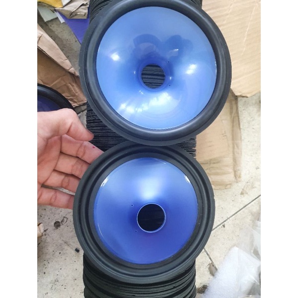 10 cái màng và viền loa 16cm coil 25.5 màng nhựa viền cao su cực bền.