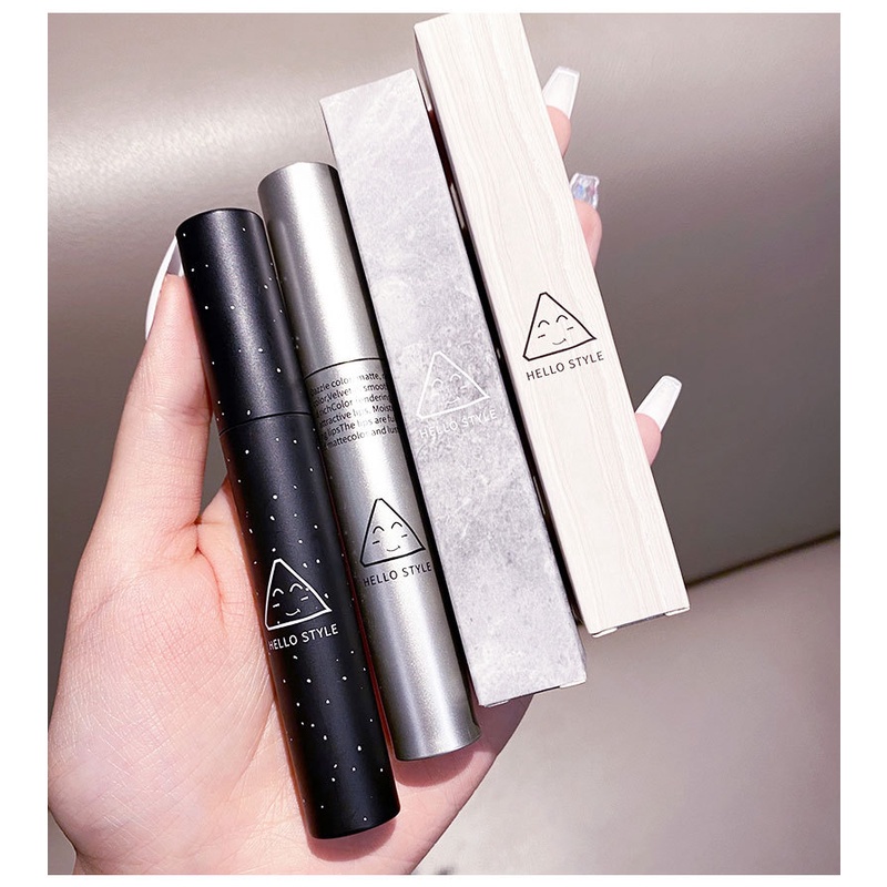 Son Môi Lì Mượt Như Nhung Thiết Kế Vỏ Màu Đen Và Trắng Phong Cách Hello Kitty