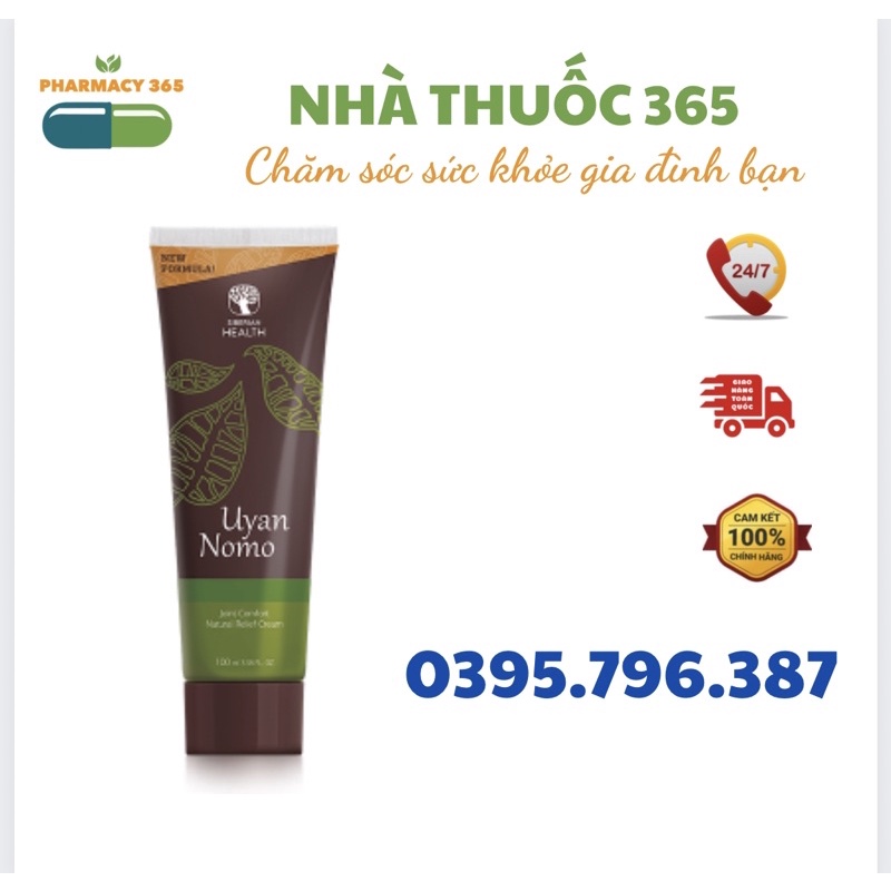 Mẫu mới gel xoa khớp Siberian Pure Herbs Collection Uyan Nomo Joint Comfort Natural Relief Cream – 100 ml – Date 10/2024