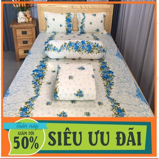 [Hổ trợ PVC] BỘ DRAP THUN CAO CẤP  HÀN QUỐC BỘ 4 MÓN (CHỌN MẪU)