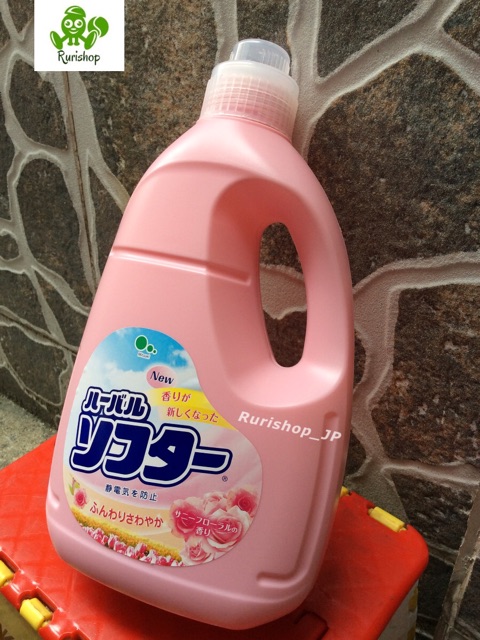 Nước xả vải cao cấp Mitsuei Nhật Bản hương hoa hồng 2L